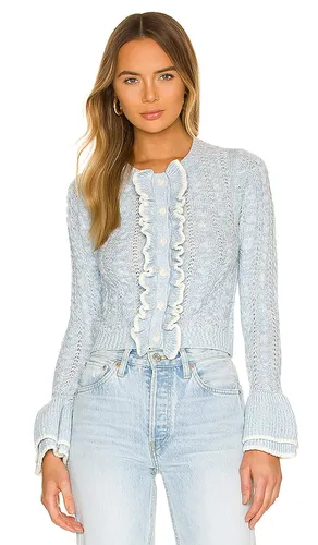 Starlene Ruffle Cardigan in Baby . - size M (also in S, XS) - Tularosa - Modalova