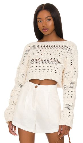 Francis Open Stitch Cropped Pulllover in . Size L. Also in M, S, XS - Tularosa - Modalova