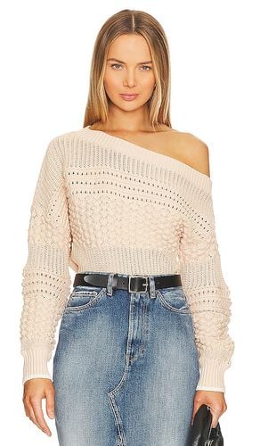 Razon Off Shoulder Pointelle Sweater in . Size XS - Tularosa - Modalova