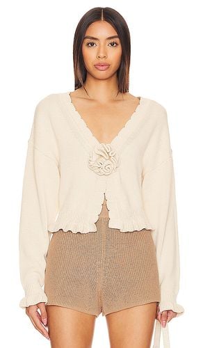 Jovien Rosette Cardigan in . Size XXS - Tularosa - Modalova