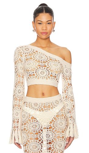 Luanne Cold Shoulder Top in Beige. - size L (also in M, S, XS) - Tularosa - Modalova