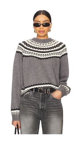 Kiva Fairisle Sweater in Grey. - size L (also in M, S, XS) - Tularosa - Modalova