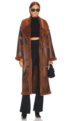 X Marianna Hewitt Belen Coat in Brown. - size L (also in M, S, XL, XS) - Tularosa - Modalova