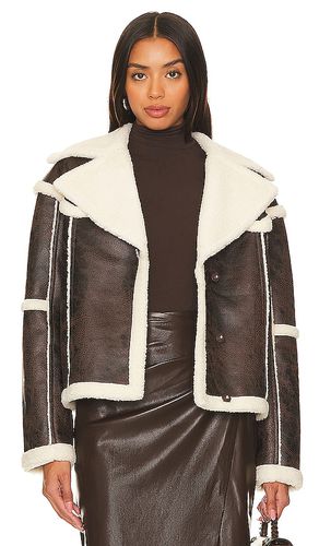 Abrigo pamela en color marrón talla S en - Brown. Talla S (también en XS) - Tularosa - Modalova