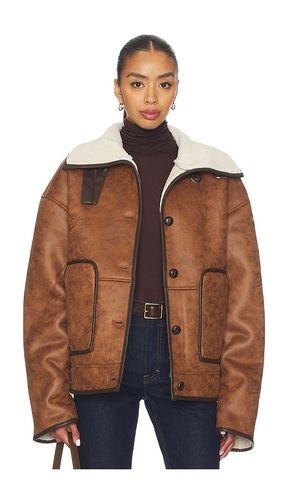 Catie Coat in Brown. - size L (also in M, S, XL, XS, XXS) - Tularosa - Modalova