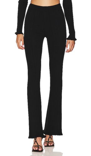 Pantalón variegated rib en color talla M en - Black. Talla M (también en S, XL, XS) - Tularosa - Modalova