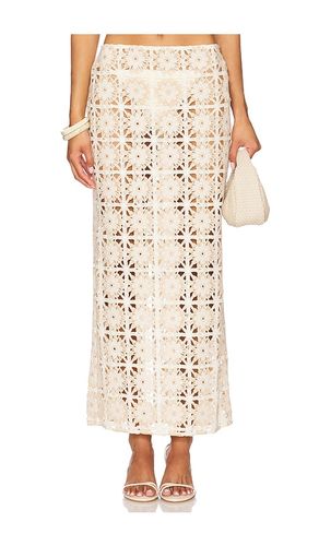 Tahlia Maxi Skirt in Cream. - size M (also in S) - Tularosa - Modalova