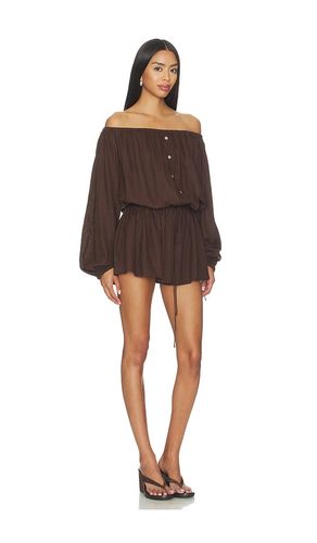 Kai Linen Romper in . Taglia M. Also in S, XS - Tularosa - Modalova