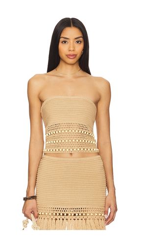 Larrin Strapless Top in Tan. - size L (also in M) - Tularosa - Modalova