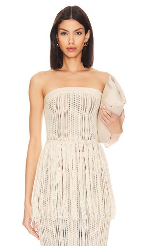 Celestie Fringe Tube Top in . - size L (also in M, S) - Tularosa - Modalova