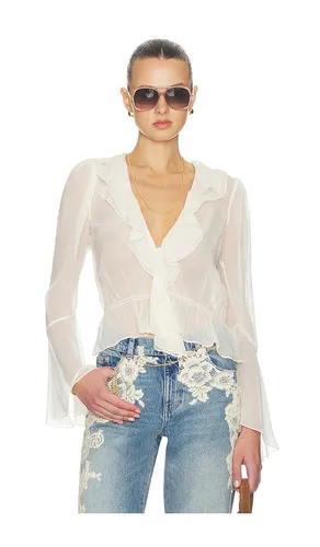 Isola Blouse in Ivory. - size M (also in S, XXS) - Tularosa - Modalova