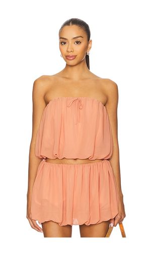 Nina Top in Peach. - size L (also in M, S, XL, XS, XXS) - Tularosa - Modalova
