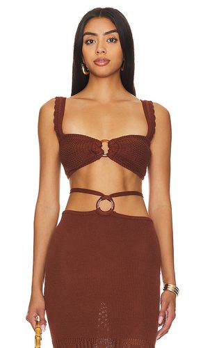 Sachi O Ring Bra in Brown. - size L (also in M, S) - Tularosa - Modalova