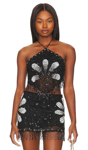 Bellini Sequin Top in Black. - size L (also in M) - Tularosa - Modalova