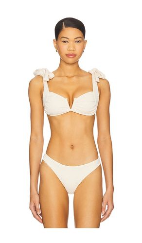 Seashell Top in Cream. - size L (also in M, S, XL, XS, XXS) - Tularosa - Modalova