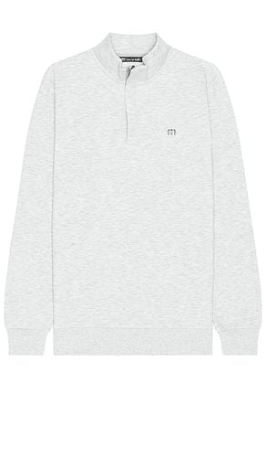 Cloud Quarter Zip 2.0 Sweater in Grey. - size M (also in S) - TravisMathew - Modalova