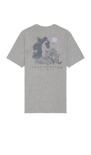 Mermaid Caves T-Shirt in Grey. - size L (also in M, S) - TravisMathew - Modalova