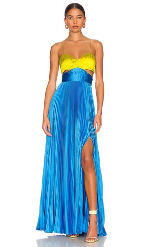 Elodie Gown in Blue. - size 0 (also in 10, 12, 2, 4, 6, 8) - AMUR - Modalova