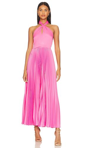 Kaleb Midi Dress in Pink. - size 10 (also in 6) - AMUR - Modalova