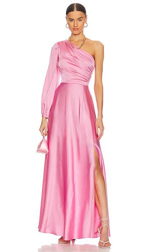 Elsabet One Shoulder Gown in Pink. - size 0 (also in 2) - AMUR - Modalova