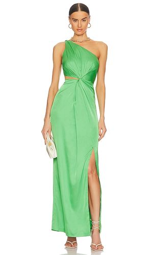 Deena One Shoulder Gown in Green. - size 0 (also in 10, 2, 4) - AMUR - Modalova