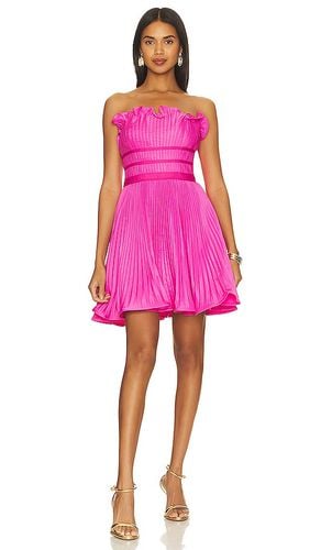 Lorena Strapless Mini Dress in Pink. - size 00 (also in 2, 4, 6) - AMUR - Modalova