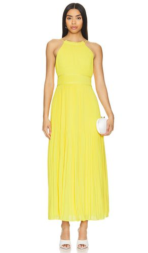 Vestido midi garren en color amarillo talla 10 en - Yellow. Talla 10 (también en 12, 6) - AMUR - Modalova