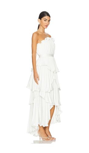 Janey Tiered Shell Midi Dress in . Taglia 4. Also in 6 - AMUR - Modalova