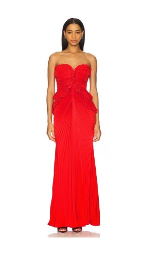 Isabell Gown in Red. - size 00 (also in 10) - AMUR - Modalova