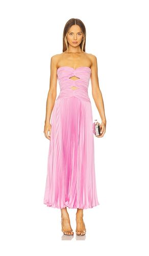 Maxivestido carolynn en color rosado talla 0 en Ópalo rosa - Pink. Talla 0 (también en 00, 10, 12, 2, 4, 6, 8) - AMUR - Modalova