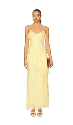 Sophia Gown in Yellow. - size 0 (also in 10, 12, 2, 4, 6, 8) - AMUR - Modalova