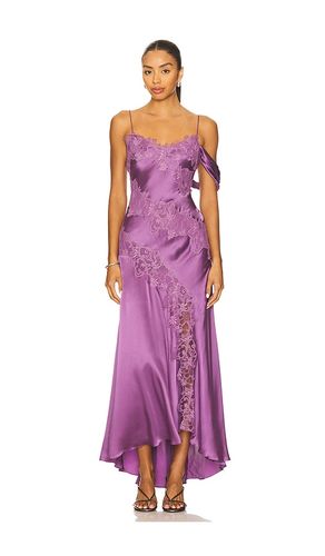 Reese Cascade Lace Gown in Purple. - size 2 (also in 4, 8) - AMUR - Modalova