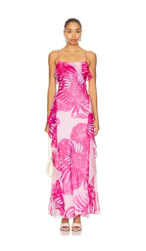 Celsey Flower Gown in Pink. - size 0 (also in 00, 2, 6, 8) - AMUR - Modalova