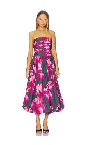 MIDIKLEID MIT GEBAUSCHTEM SAUM HELENA in . Größe 2. Also in 6 - AMUR - Modalova
