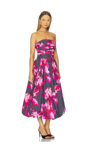MIDIKLEID MIT GEBAUSCHTEM SAUM HELENA in . Größe 2. Also in 4 - AMUR - Modalova
