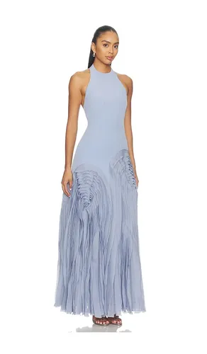 Elani Pleated Gown in . Size 0. Also in 00, 12, 2, 4 - AMUR - Modalova