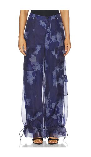 Bridgette Cargo Pant in Blue. - size 0 (also in 10, 2, 4, 6, 8) - AMUR - Modalova