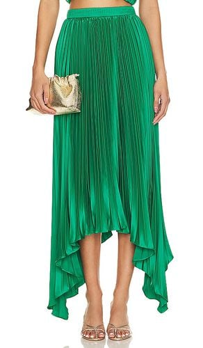 Olana Midi Skirt in Green. - size 10 (also in 8) - AMUR - Modalova