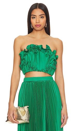 Averi Scallop Top in Green. - size 0 (also in 12, 4, 8) - AMUR - Modalova