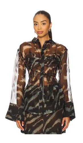 Clea Blouse in Brown. - size 4 (also in 6, 8) - AMUR - Modalova
