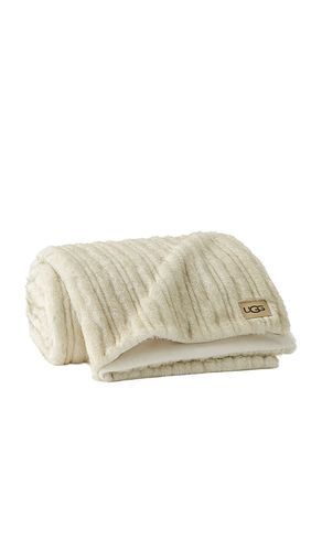 Jennis throw en color crema talla all - UGG Home - Modalova