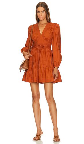 Vestido rosalind en color burnt orange talla 10 en - Burnt Orange. Talla 10 (también en 12, 2) - Ulla Johnson - Modalova