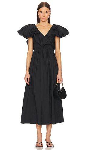 Vestido midi francesca en color negro talla 0 en - Black. Talla 0 (también en 6) - Ulla Johnson - Modalova