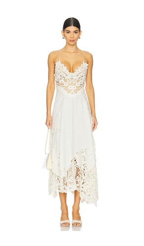Brigitte Dress in Cream. - size 10 (also in 4, 8) - Ulla Johnson - Modalova