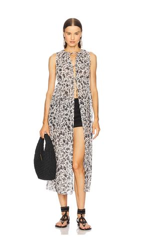 Marlen Sleeveless Dress Coverup in White. - size L (also in M, XL, XS) - Ulla Johnson - Modalova