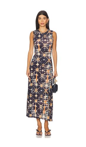 Orla Sleeveless Midi Dress in Blue. - size L (also in XL) - Ulla Johnson - Modalova