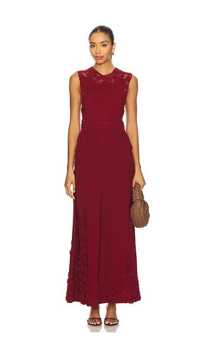 Genoveva Sleeveless Knit Maxi Dress in Burgundy. - size L (also in S, XS) - Ulla Johnson - Modalova
