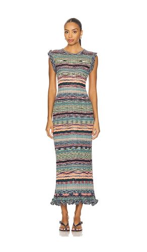 Ajak Sleeveless Knit Midi Dress in Blue. - size L (also in M, S, XL, XS) - Ulla Johnson - Modalova