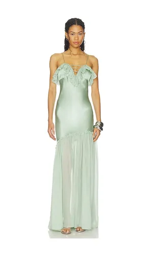Elaria Cami Silk Gown With Lace Up in . Size 10. Also in 12, 4, 6 - Ulla Johnson - Modalova