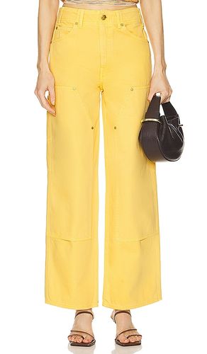 The Olympia Wide Leg in Yellow. - size 30 (also in 31) - Ulla Johnson - Modalova